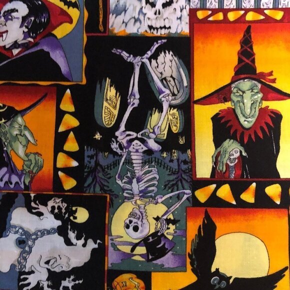 Halloween Quilt Fabric - Alexander Henry OOP - Picture 5 of 6